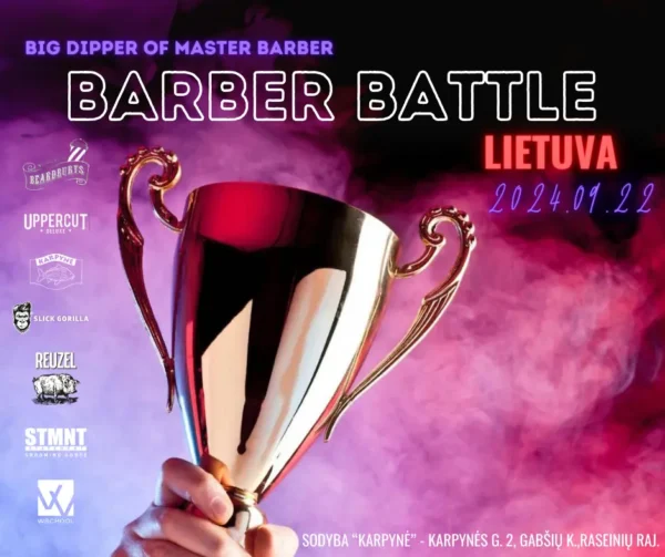 BIG Dipper of Master Barber BARBER BATTLE Lietuva