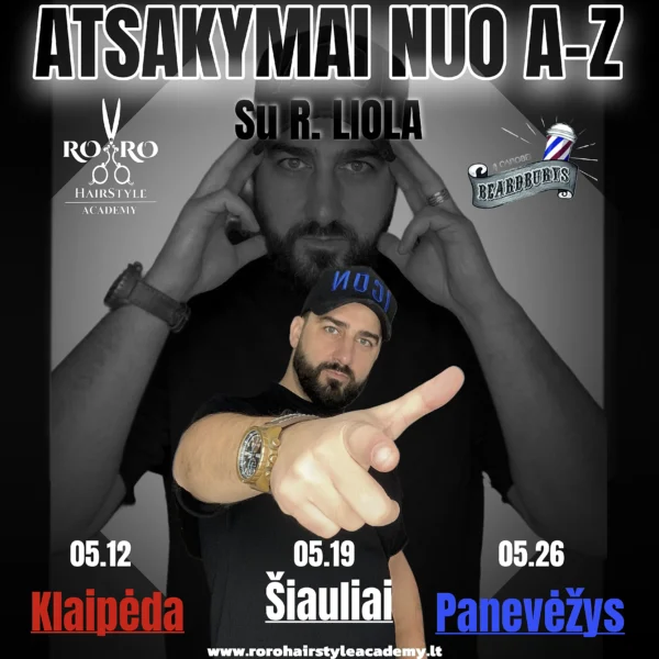 "ATSAKYMAI NUO A-Z" SU R. LIOLA