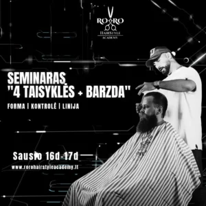 4 TAISYKLĖS + BARZDA (SAUSIS)