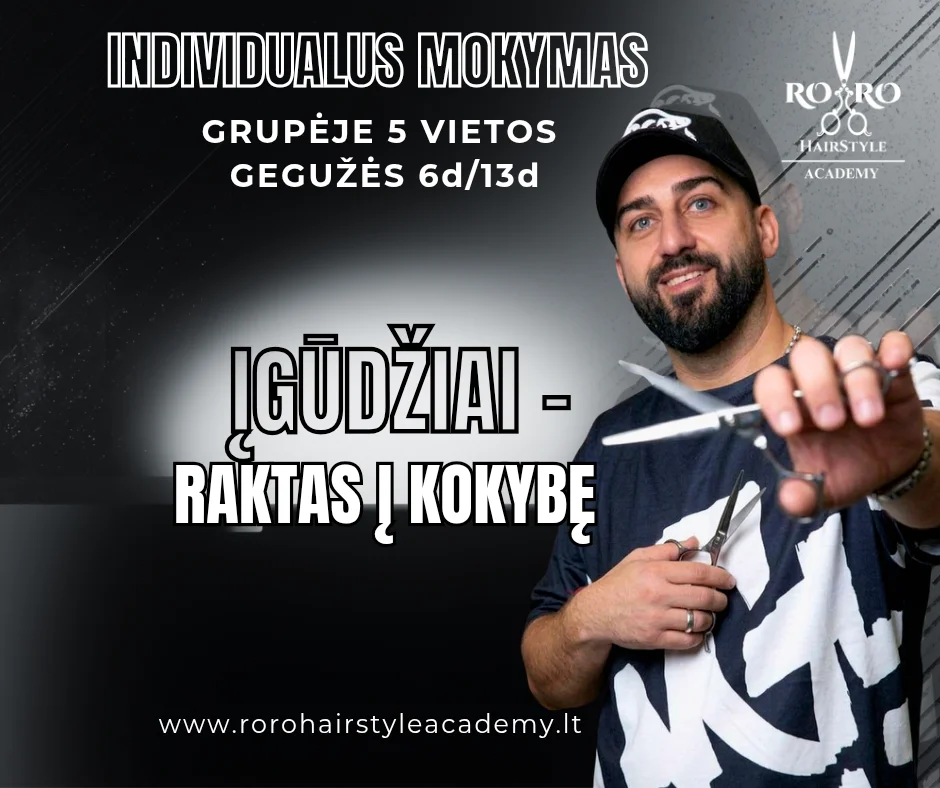 ĮGŪDŽIAI – RAKTAS Į KOKYBĘ